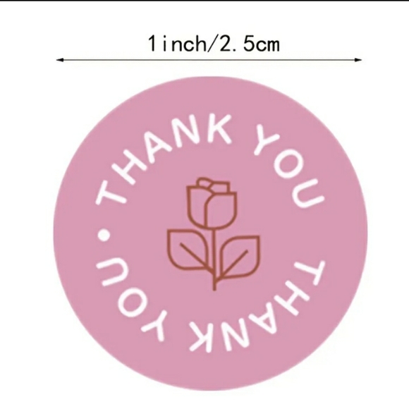 Clear Storage Bags & Thank You Stickers & Thank You Cards - Picture 4 of 10